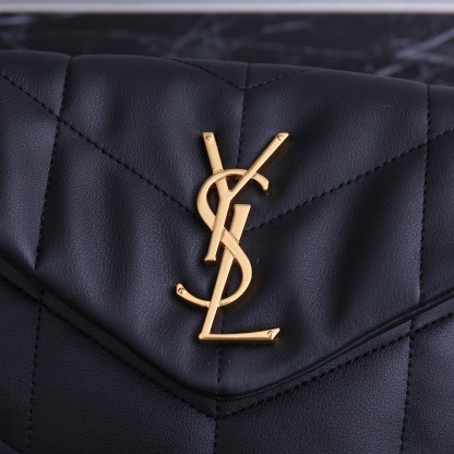 YSL PUFFER TOY BAG IN QUILTED LAMBSKIN