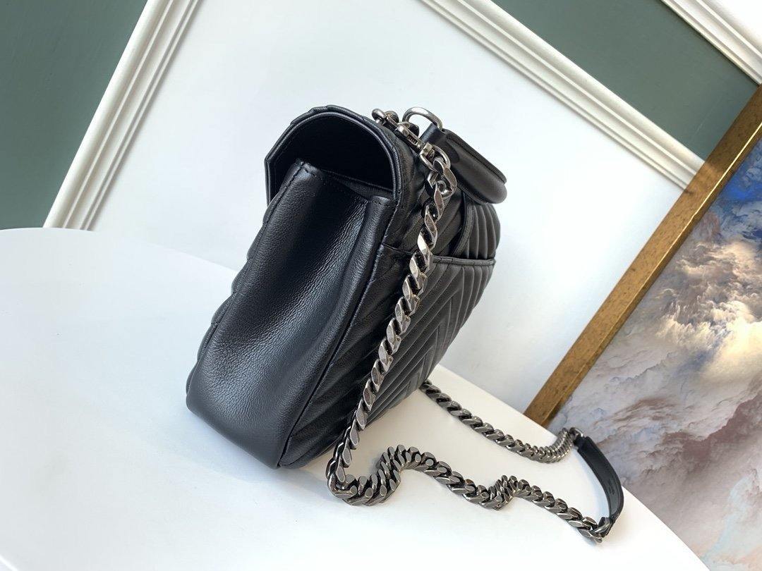 YSL College Medium Quilted leather Bag