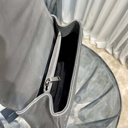 YSL College Medium Quilted leather Bag