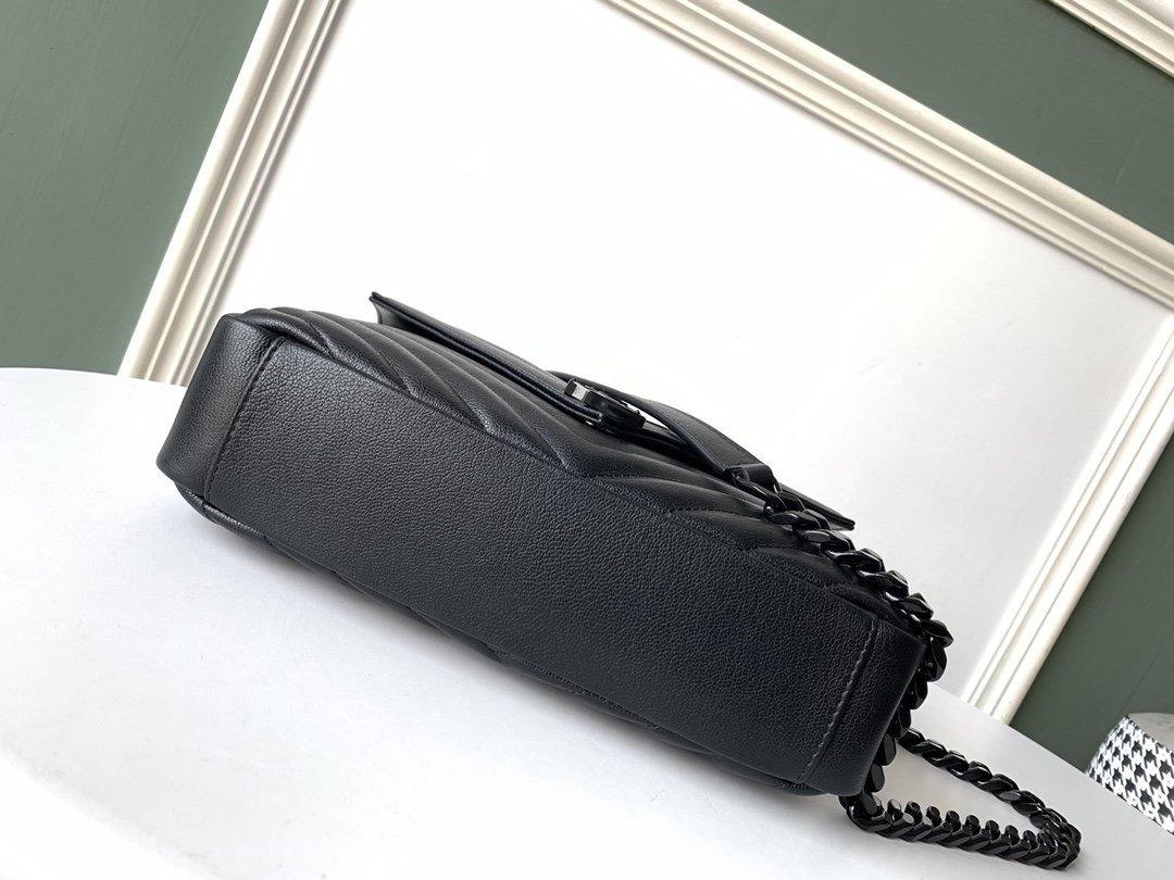 YSL College Medium Quilted Leather Bag