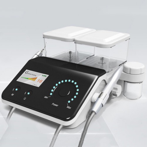 Ultrasonic Cleaner Dental Scaler Q6 Dental Ultrasonic Scaler + Air Polisher No-Pain Ultrasonic Periodontal Treatment 