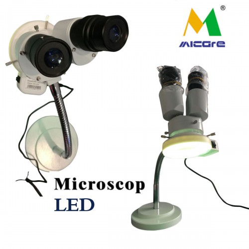 Dental Lab Equipment Dental Loupes Dental LED Microscope 8X Comprehensive Magnification 360° Revolve Lab Equipment