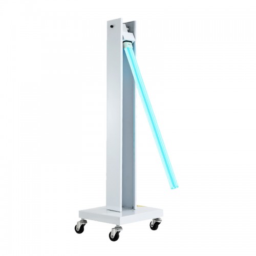 Dental Lab Equipment UV Sterilizer Mobile Trolley UV Sterilizer Disinfection Lamp Germicidal UV Sterilizing Light with Wheels