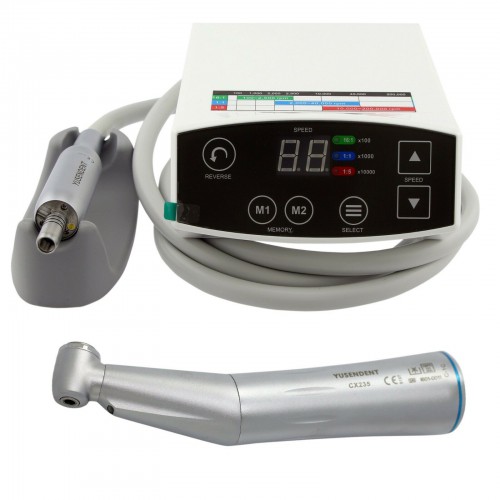 Dental Electric Motor C PUMA Dental Electric Brushless Micro Motor Fiber Optic Contra Angle C-1C Dental Handpiece 