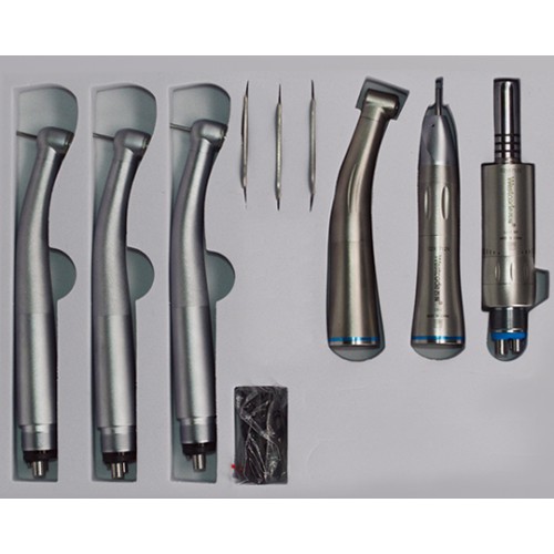 Dental Handpiece Low Speed Dental Handpiece Kit + 3Pcs Turbine Handpiece 