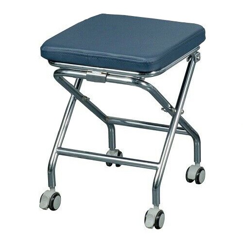 Portable Dental Folding Stools for Dentist 304 Stainless Steel Frame Dental Unit Portable Dental Chair