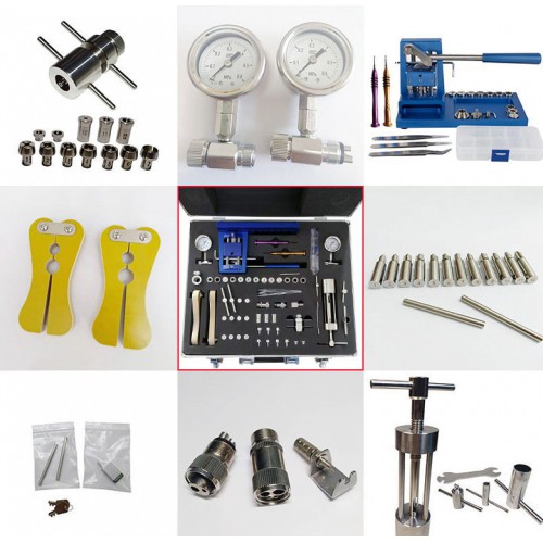 Dental Handpiece Repair Tools For Handpiece Low Speed and High Speed Bearing Cartridge Chucks Maintenance Almighty Set