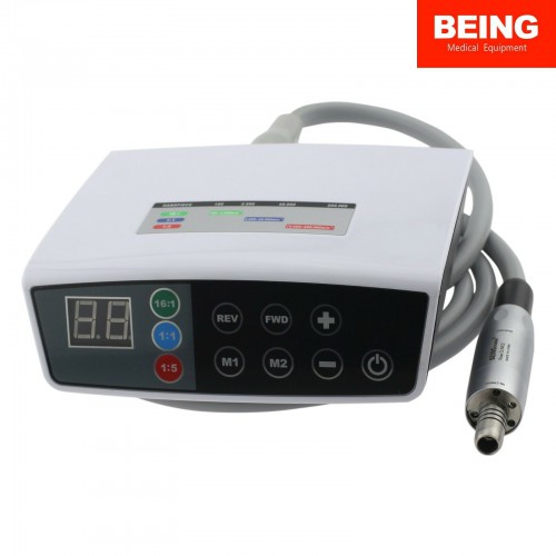 Dental Handpiece Dental Electric Motor Dental Brushless Electric Micro LED Motor fit 1:5 Handpiece 4 Hole CLINC 2