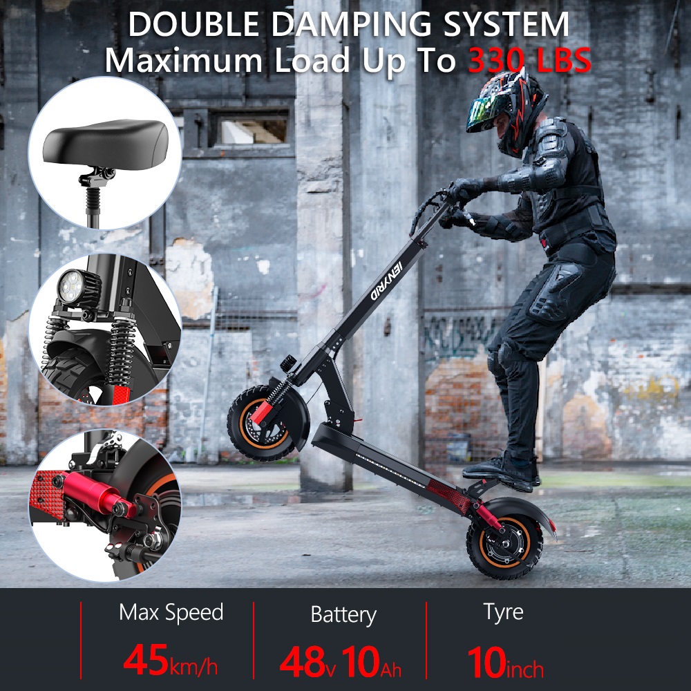 Genuine iENYRID M4 PRO S 16AH 600W Folding Electric Scooter | E Scooter UK EU US Warehouse