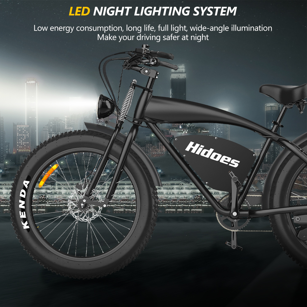 Genuine Hidoes B3 26inch Fat Tire Electric Bike | E Bike EU US Warehouse