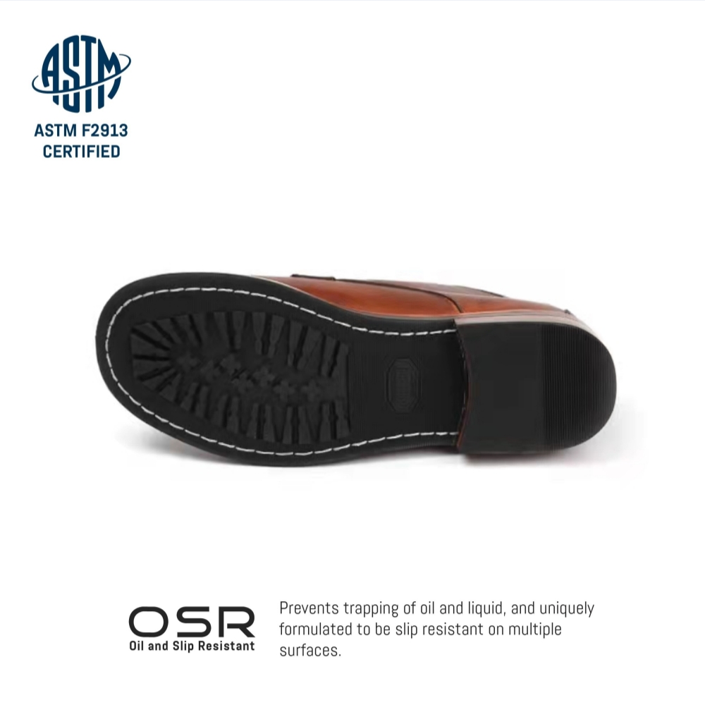 COMFYMORE™ Mens Genuine Leather Waterproof Non-slip Arch Support Hiking Casual Chukka Boots