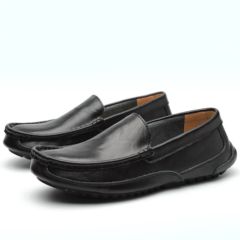 Comfymore™ Men's Genuine Leather Casual Business Driving Slip-On Loafers