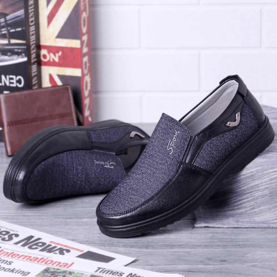 🔥Hot Sale🎁--40% OFF 🎉 Men's Casual Lightweight Comfy Breathable Flat Slip On Loafers