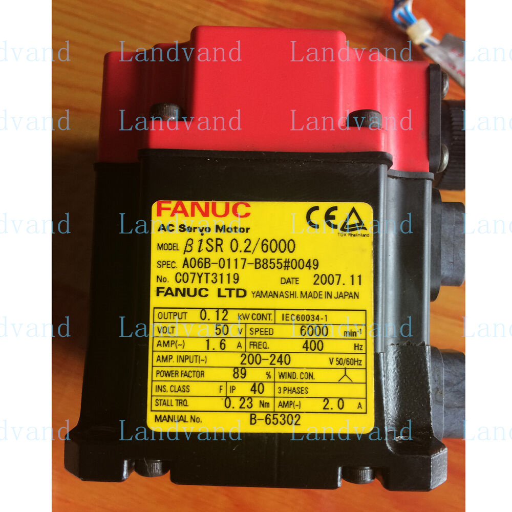 Fanuc 1PCS A06B-0117-B855#0049 New AC servo motor