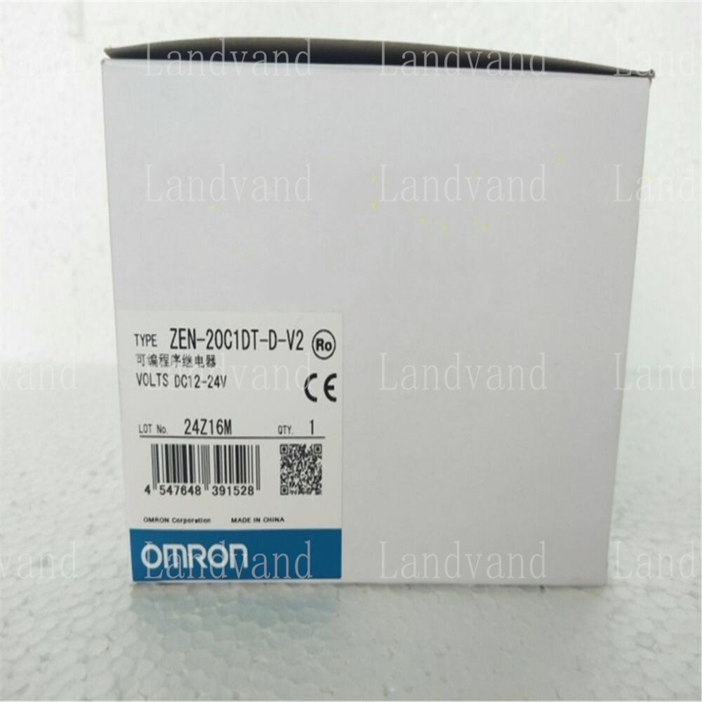 Omron New ZEN-20C1DT-D-V2 Programmable Relay In Box