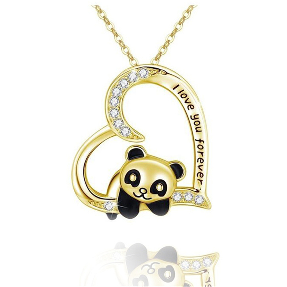 Cute Panda Pendant Necklace-DaoMao
