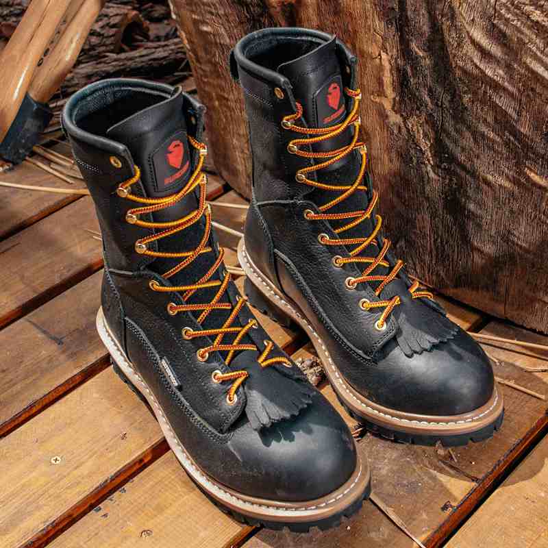 slip resistant waterproof steel toe boots