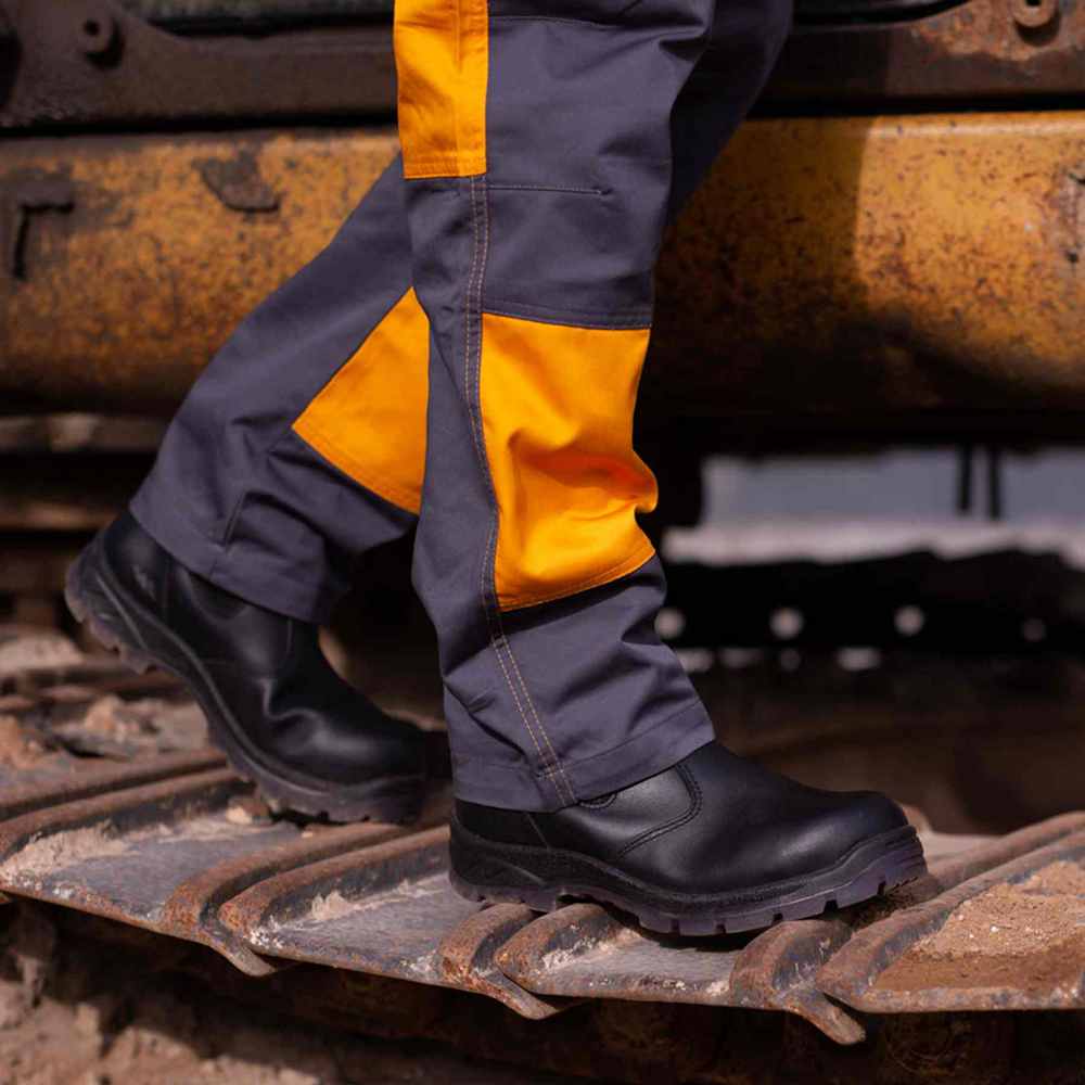 Mechanic steel toe on sale boots