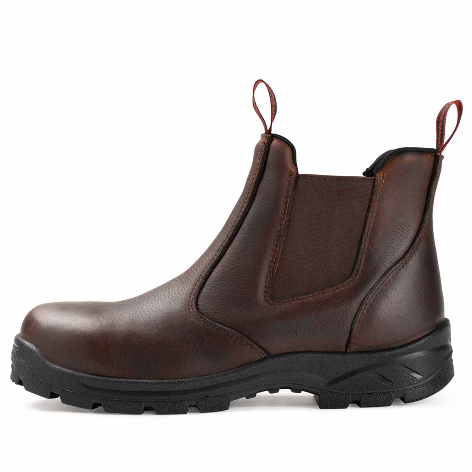 SUREWAY Men's Slip On Work Boots for Men,Upgraded Slip/Water Resistant,Static Dissipative,Fire Station Mechanic Work Boots/Shoes 