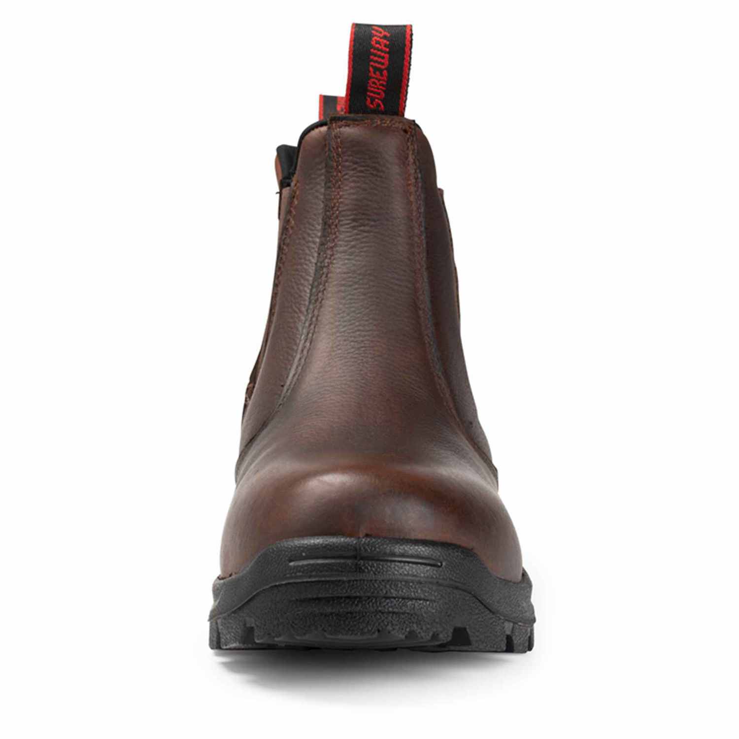 SUREWAY Men's Slip On Work Boots for Men,Upgraded Slip/Water Resistant,Static Dissipative,Fire Station Mechanic Work Boots/Shoes 