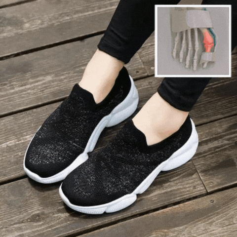 Women Stretch Knit Orthopedic Shoes