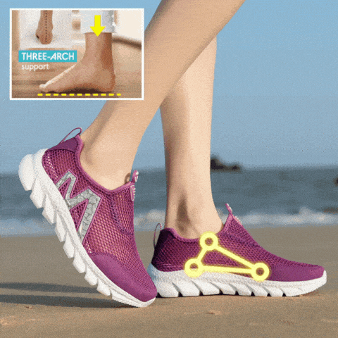 Onecomfy Women Orthopedic Breathable Walking Shoes