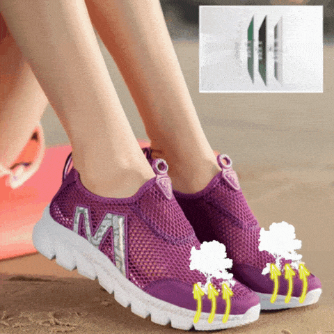 Onecomfy Women Orthopedic Breathable Walking Shoes