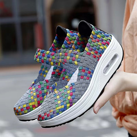 Oneomfy Women Air Cushion Orthopedic Walking Shoes
