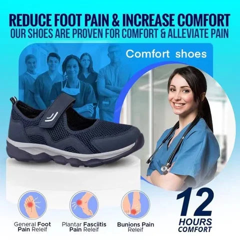 onecomfy-Women Mesh Orthopedic Comfortable Walking Shoes