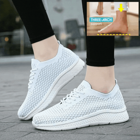 Women Orthopedic Breathable On Cloud Sneakers