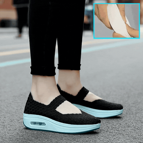 Oneomfy Women Air Cushion Orthopedic Walking Shoes