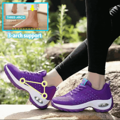 Onecomfy Outdoor Women Air Cushion Orthopedic Sneakers