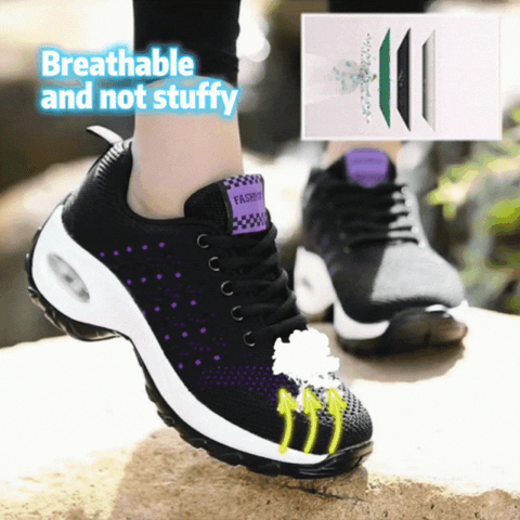 Onecomfy Outdoor Women Air Cushion Orthopedic Sneakers