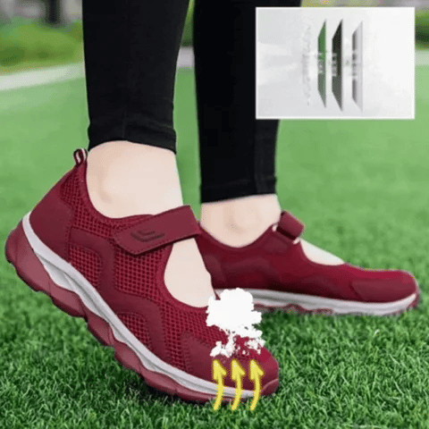 onecomfy-Women Mesh Orthopedic Comfortable Walking Shoes