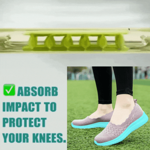 Women Slip On Stretch Knit Shoes