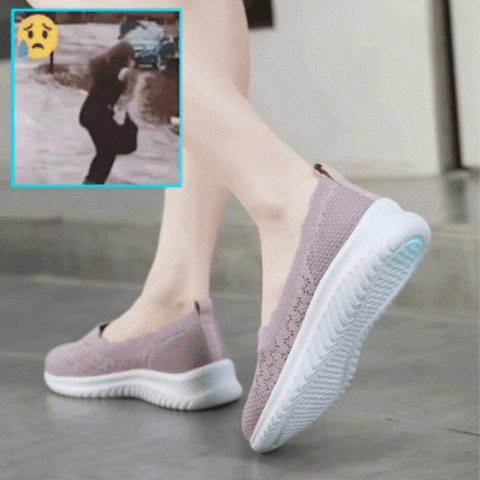 Women Slip On Stretch Knit Shoes