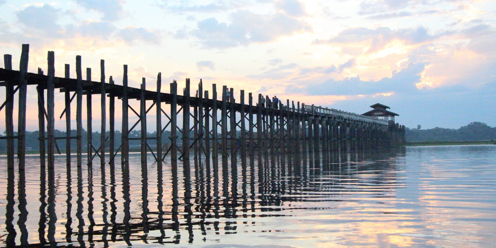 The teakwood bridge witnessing the history of Myanmar