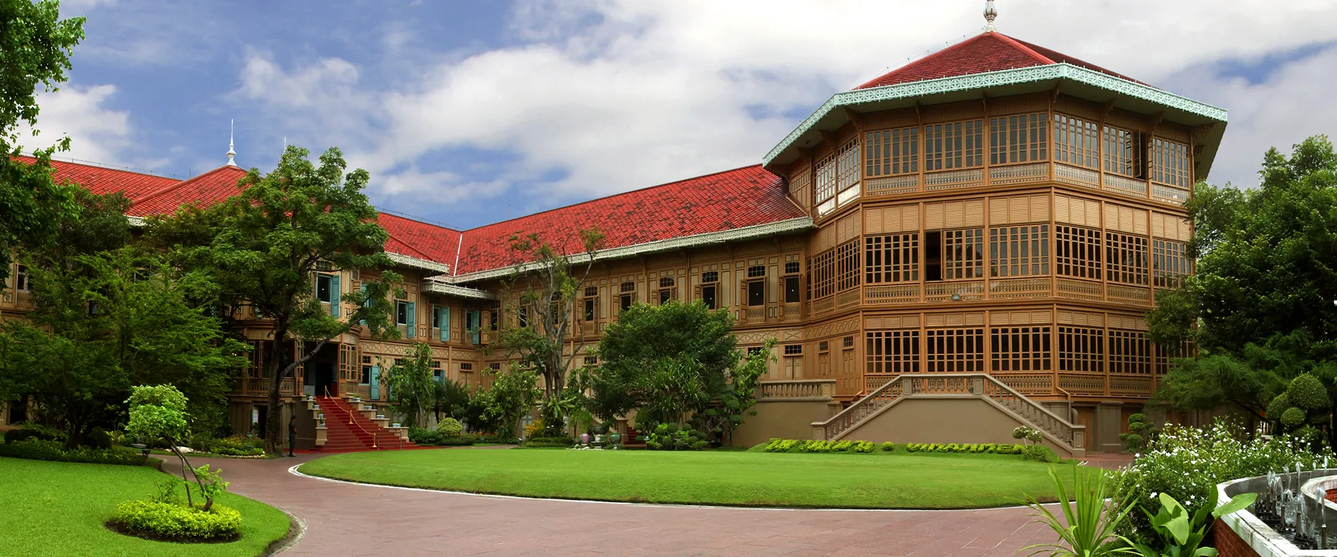 The opulent vimanmek mansion has a rich history