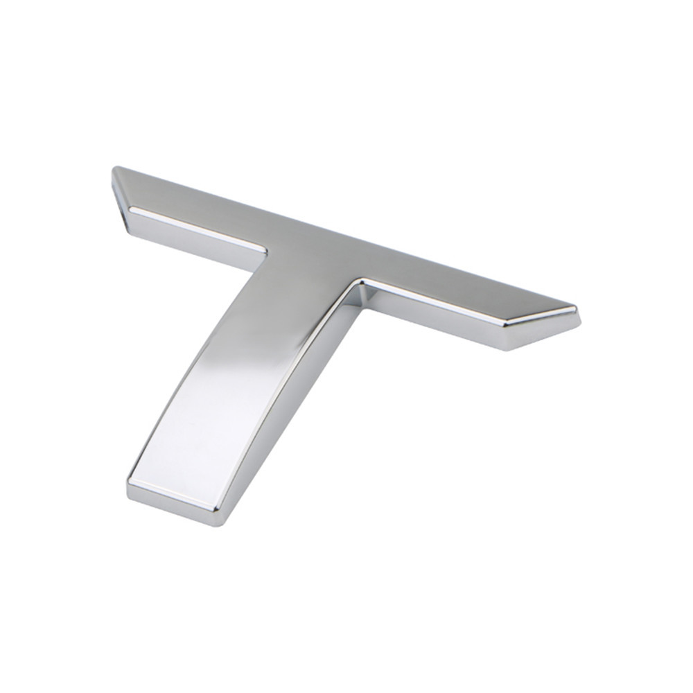 3D Raised Tailgate Letter Insert Emblem fit for 2014-2021 Nameplate Black/Silver Waterproof