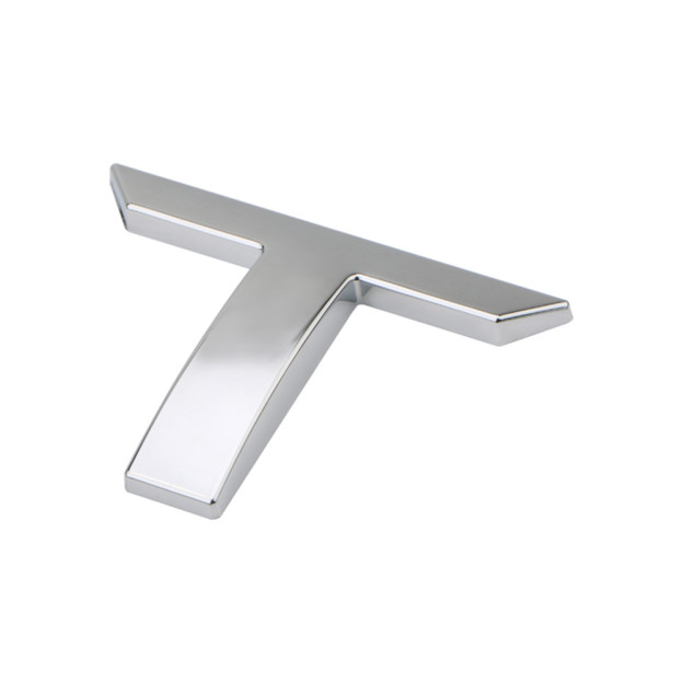 3D Raised Tailgate Letter Insert Emblem fit for 2014-2021 Nameplate Black/Silver Waterproof