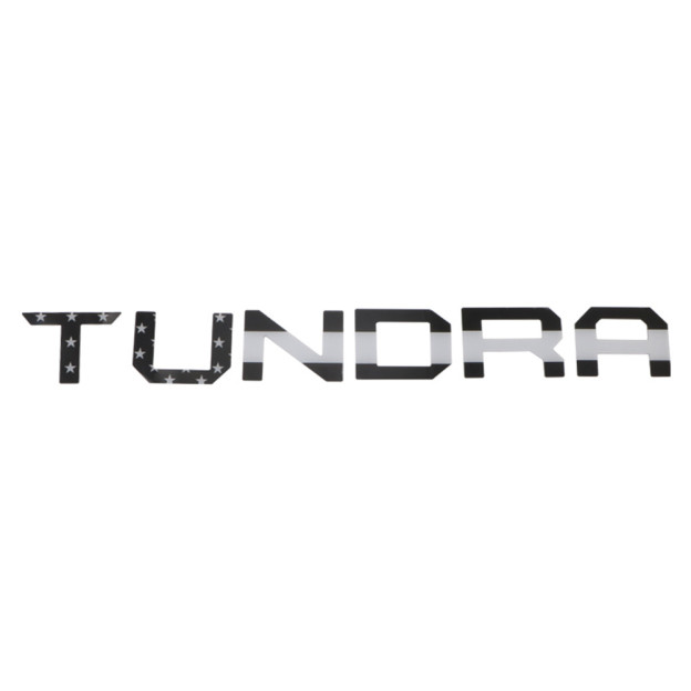 3D Tailgate Insert Letter Emblem For TUNDRA 2014-2021
