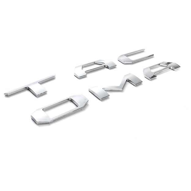 3D Tailgate Insert Emblem Fit For Tacoma Letter 2016-2022 Matte Black Badges