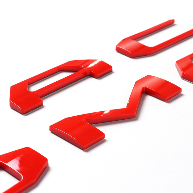 3D Tailgate Insert Emblem Fit For Tacoma Letter 2016-2022 Matte Black Badges