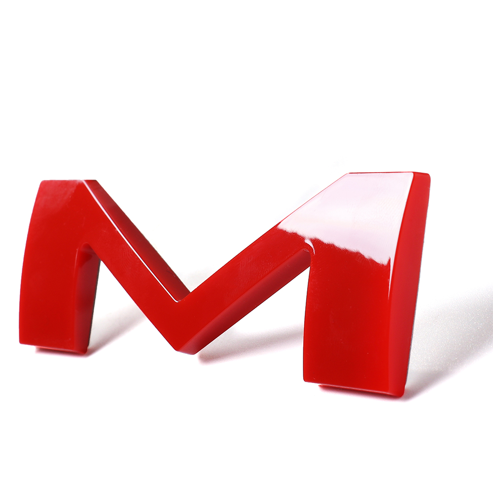 3D Tailgate Insert Emblem Fit For Tacoma Letter 2016-2022 Matte Black Badges