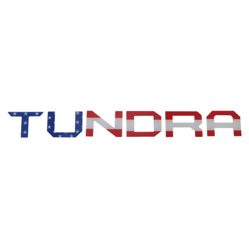 3D Tailgate Insert Letter Emblem For TUNDRA 2014-2021