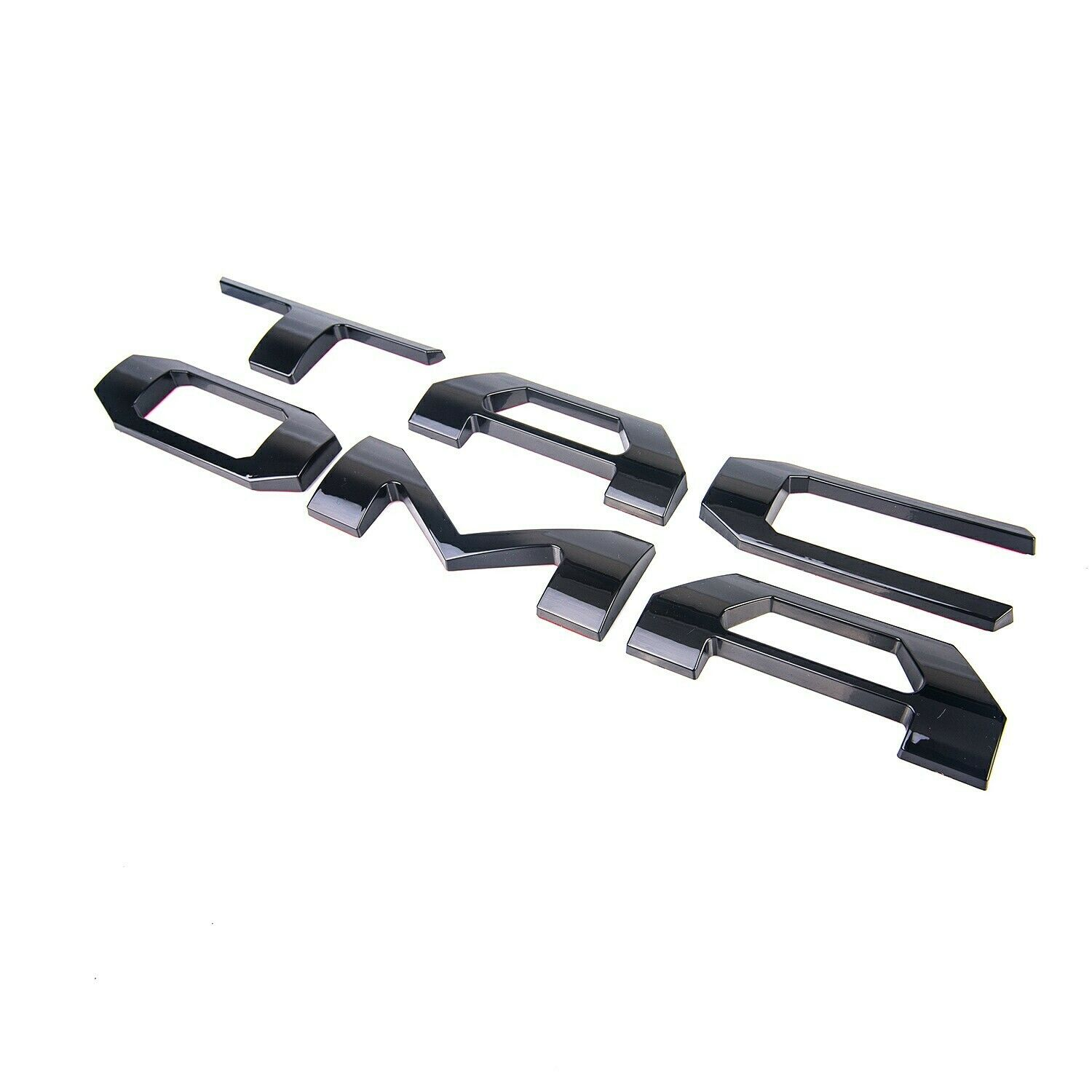 3D Tailgate Insert Emblem Fit For Tacoma Letter 2016-2022 Matte Black Badges