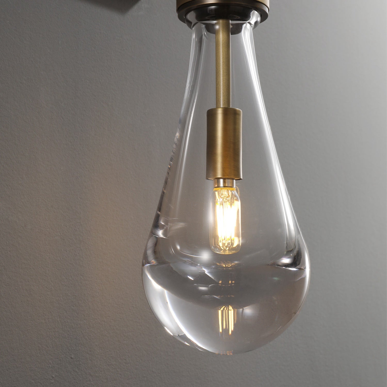 Rain Glass Wall Sconce Cord