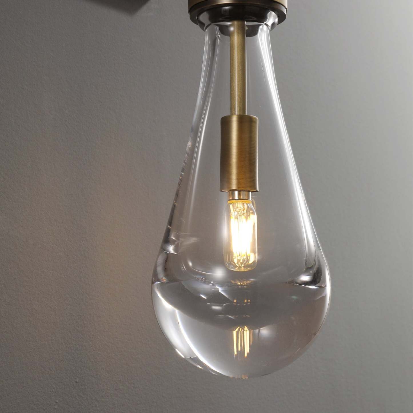Rain Glass Wall Sconce Cord