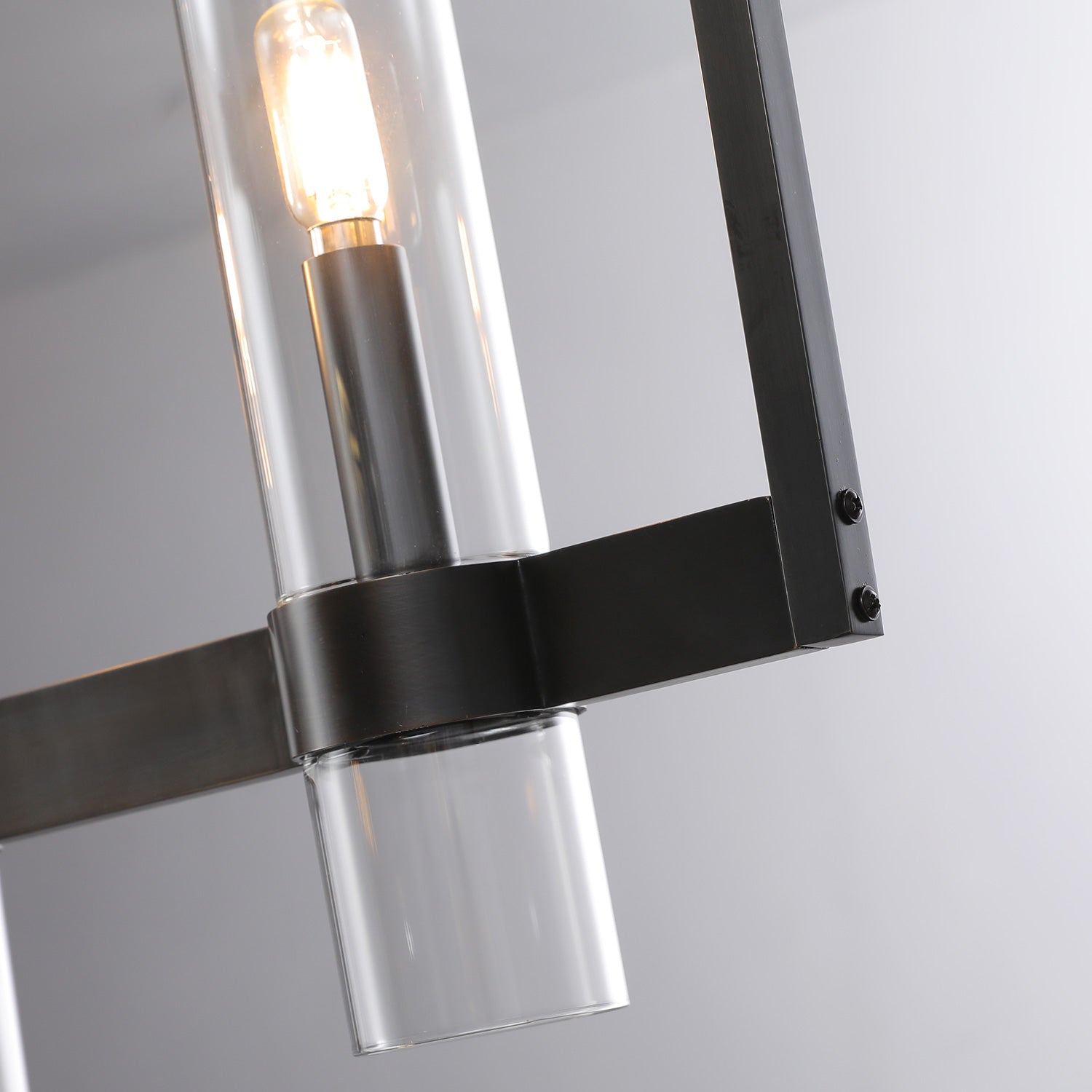 Ravalle Glass Linear Chandelier 72" L