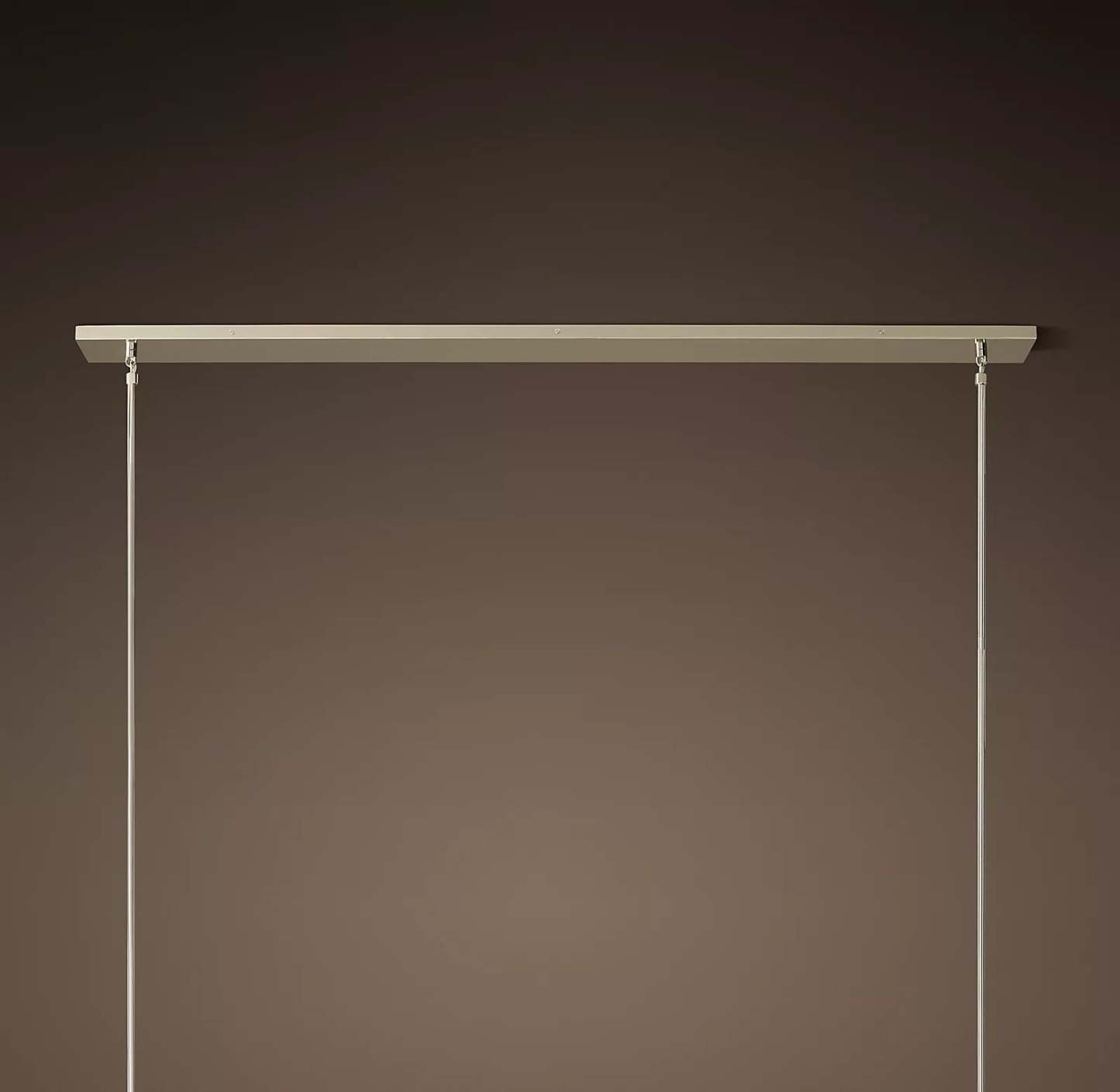 Bille Crystal Ball Linear Chandelier 60"